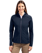 Cutter & Buck® Adapt Eco Knit Hybrid Recycled Womens Full Zip Jacket