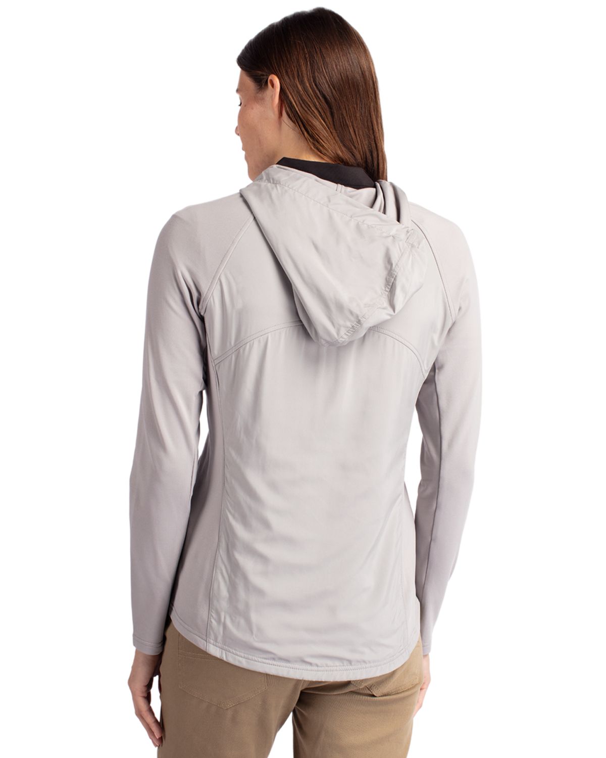 Cutter & Buck® Adapt Eco Knit Hybrid Recycled Womens Full Zip Jacket
