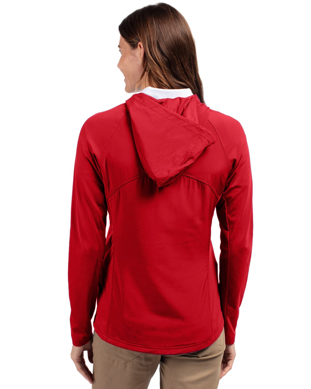 Cutter & Buck® Adapt Eco Knit Hybrid Recycled Womens Full Zip Jacket