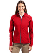 Cutter & Buck® Adapt Eco Knit Hybrid Recycled Womens Full Zip Jacket