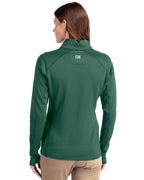 Cutter & Buck® Traverse Stretch Eco Quarter Zip Womens Pullover