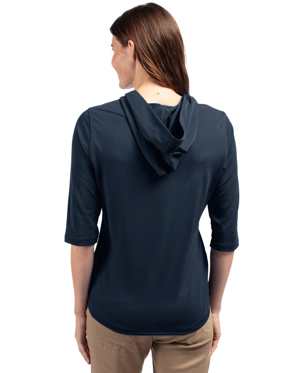 Cutter & Buck® Virtue Eco Pique Recycled Half Zip Pullover Womens Hoodie