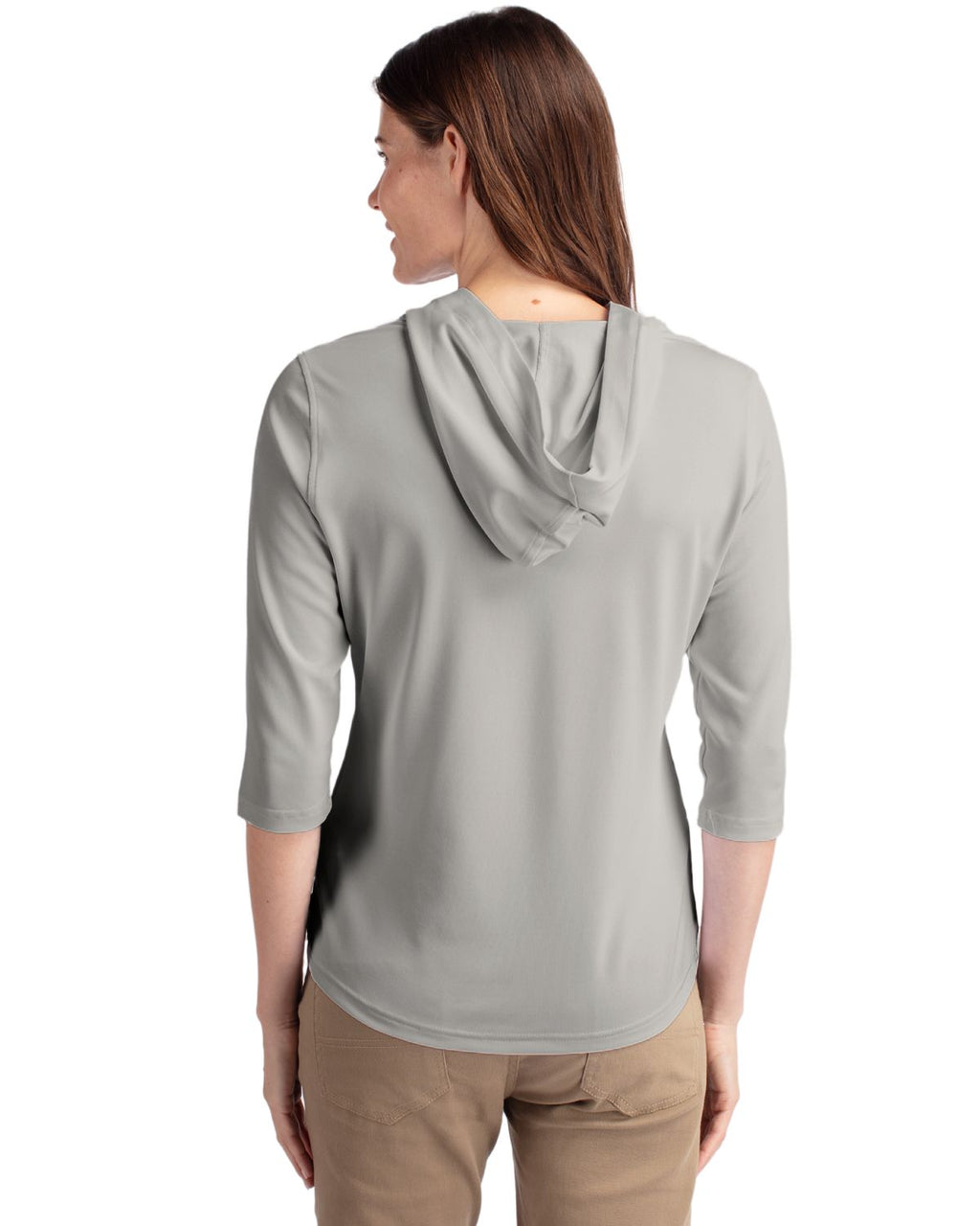 Cutter & Buck® Virtue Eco Pique Recycled Half Zip Pullover Womens Hoodie