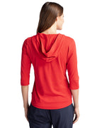 Cutter & Buck® Virtue Eco Pique Recycled Half Zip Pullover Womens Hoodie