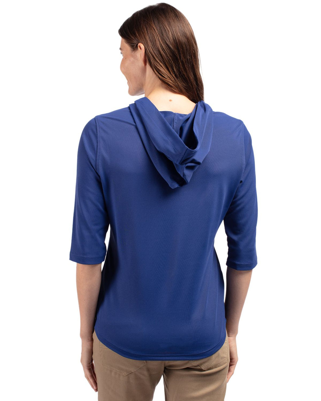 Cutter & Buck® Virtue Eco Pique Recycled Half Zip Pullover Womens Hoodie