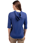 Cutter & Buck® Virtue Eco Pique Recycled Half Zip Pullover Womens Hoodie