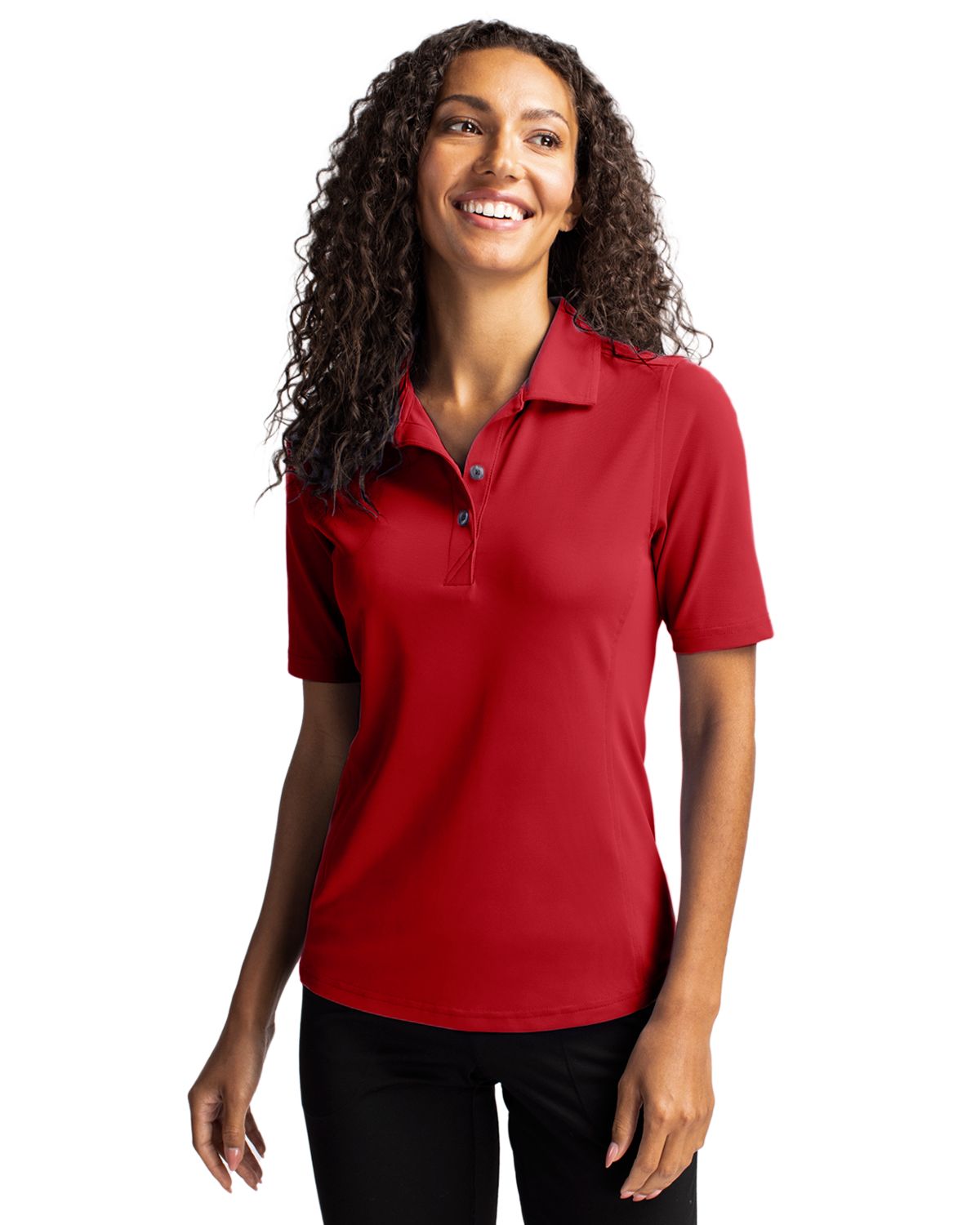 Cutter & Buck® Virtue Eco Pique Recycled Womens Polo