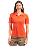 Cutter & Buck® Virtue Eco Pique Recycled Womens Polo
