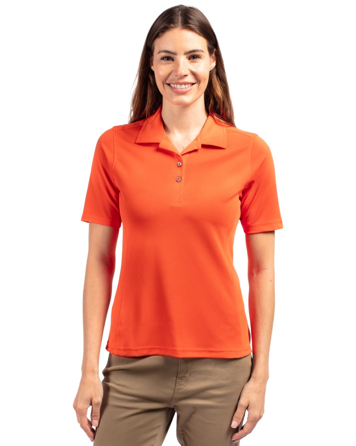 Cutter & Buck® Virtue Eco Pique Recycled Womens Polo