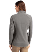 Cutter & Buck® Adapt Eco Knit Stretch Recycled Womens Half Zip Pullover