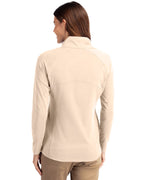 Cutter & Buck® Adapt Eco Knit Stretch Recycled Womens Half Zip Pullover