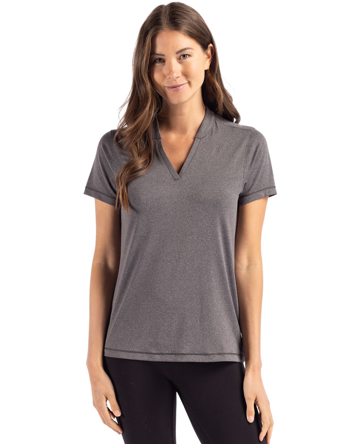 Cutter & Buck® Forge Eco Heathered Stretch Womens Blade Top