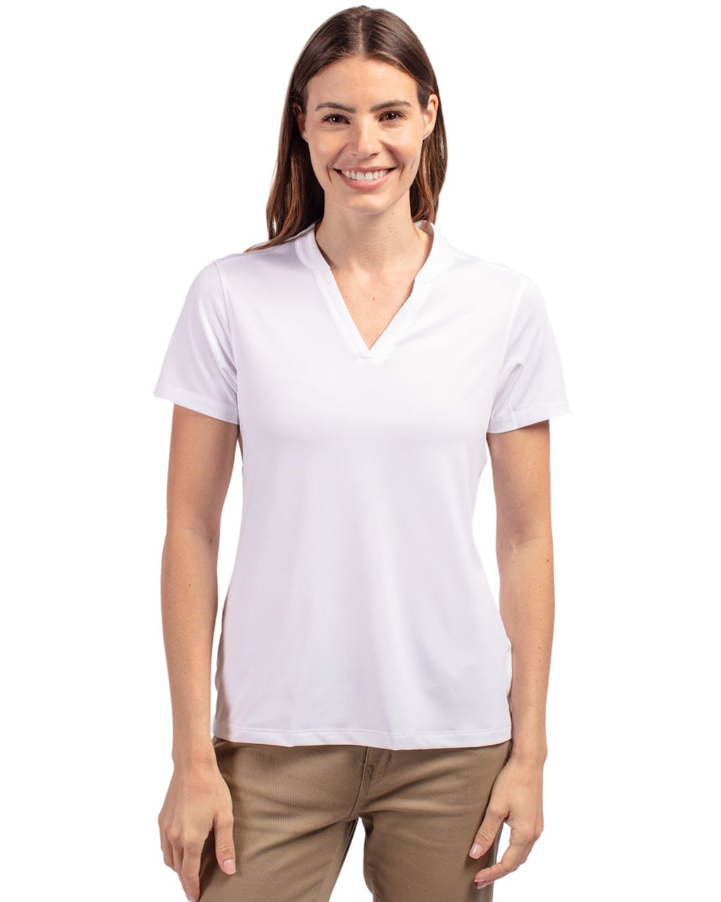Cutter & Buck® Forge Eco Heathered Stretch Womens Blade Top