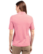 Cutter & Buck® Virtue Eco Pique Stripe Recycled Womens Top