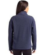 Cutter & Buck® Hunts Point Eco Textured Fleece Recycled Womens Snap Pullover