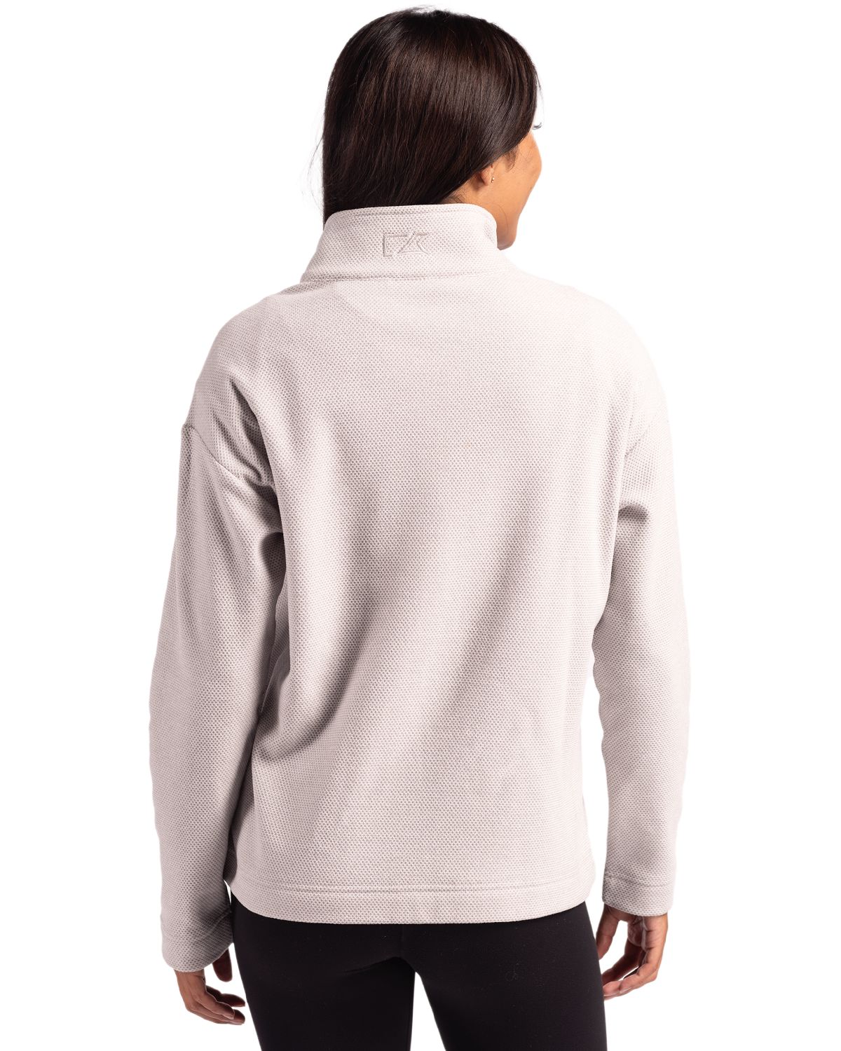 Cutter & Buck® Hunts Point Eco Textured Fleece Recycled Womens Snap Pullover
