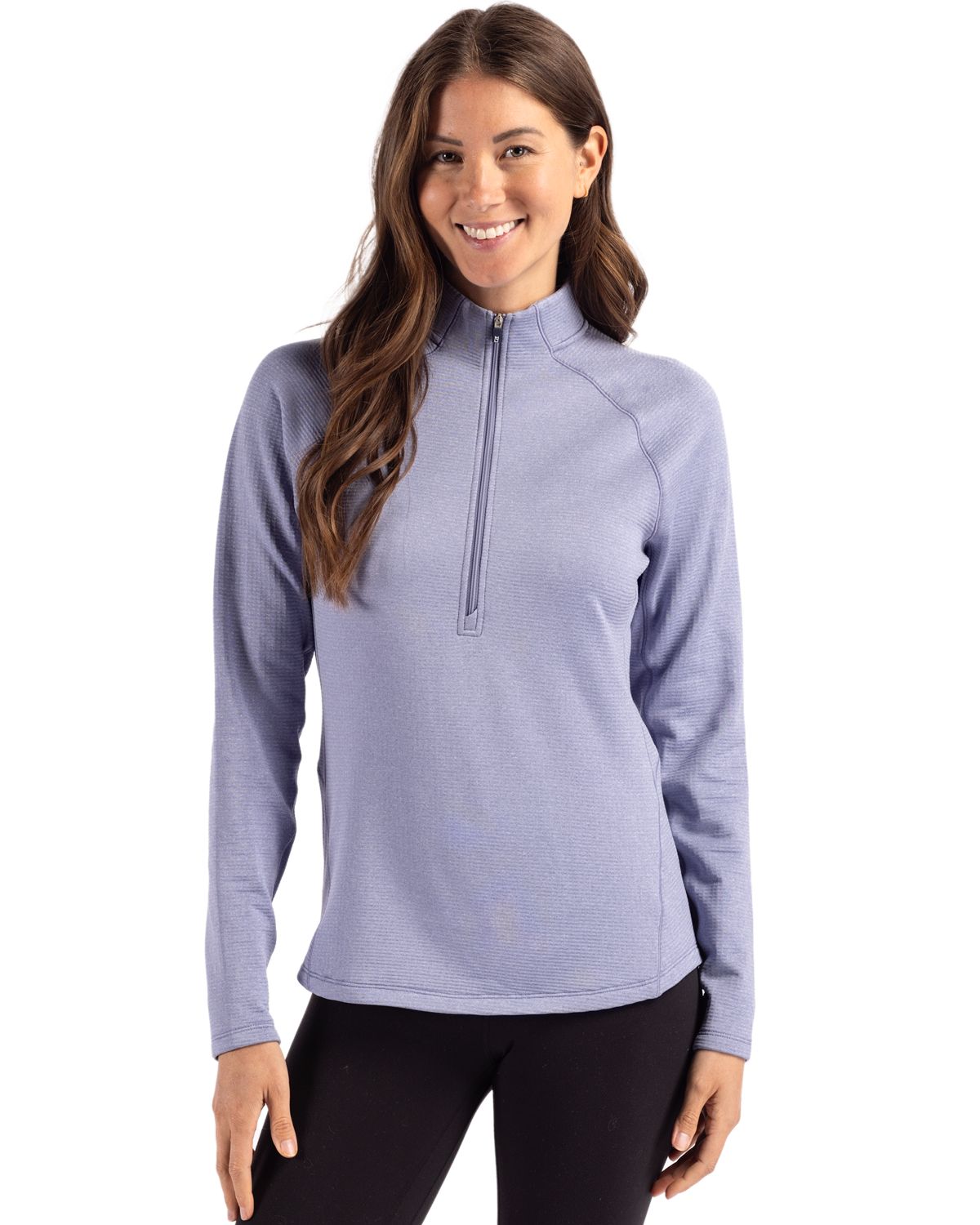 Cutter & Buck® Peshastin Fleece Recycled Womens Half Zip Pullover