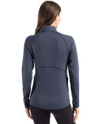 Cutter & Buck® Peshastin Fleece Recycled Womens Half Zip Pullover