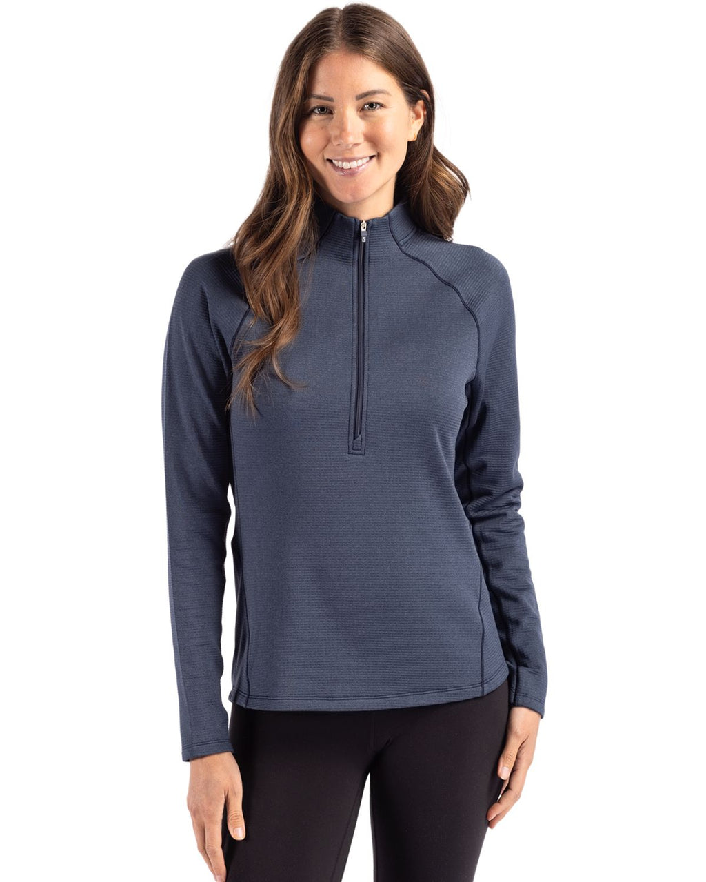 Cutter & Buck® Peshastin Fleece Recycled Womens Half Zip Pullover