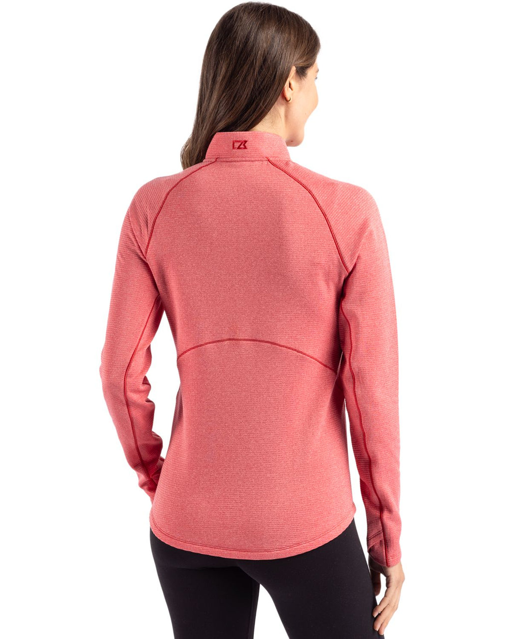 Cutter & Buck® Peshastin Fleece Recycled Womens Half Zip Pullover