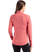 Cutter & Buck® Peshastin Fleece Recycled Womens Half Zip Pullover