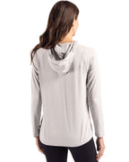 Cutter & Buck® Coastline Epic Comfort Recycled Womens Hooded Shirt
