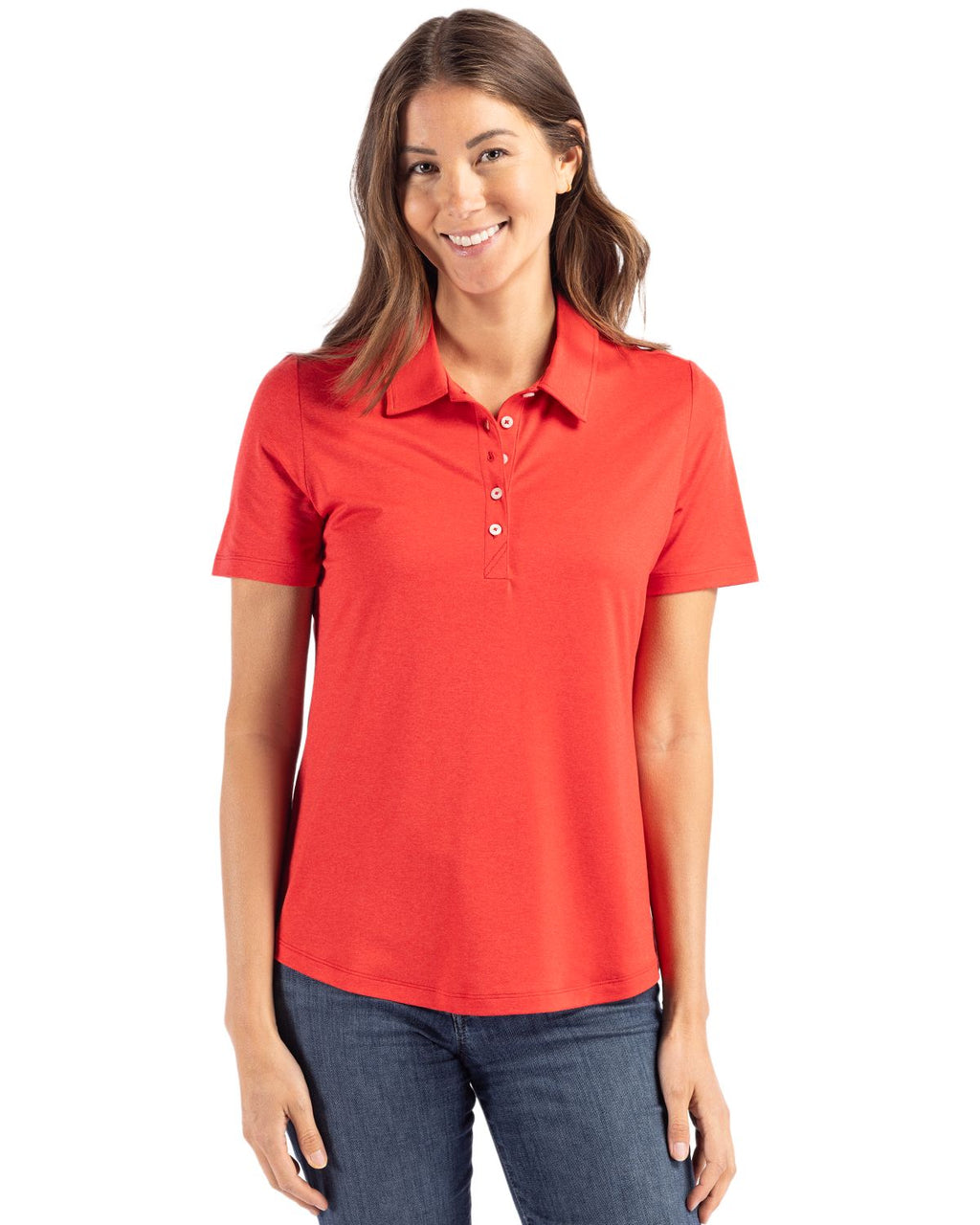 Cutter & Buck® Coastline Epic Comfort Recycled Womens Polo