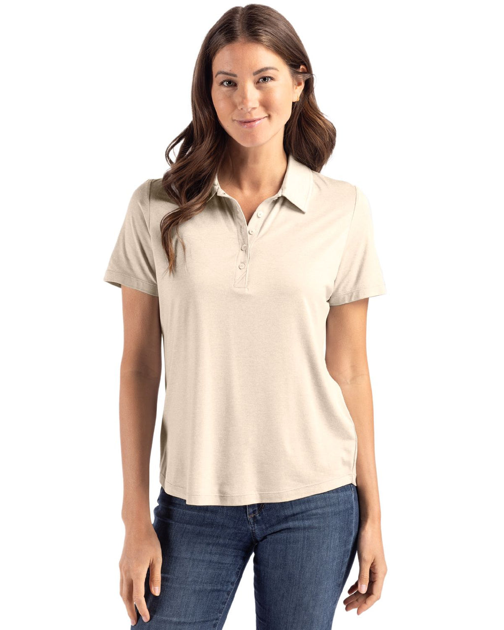 Cutter & Buck® Coastline Epic Comfort Recycled Womens Polo