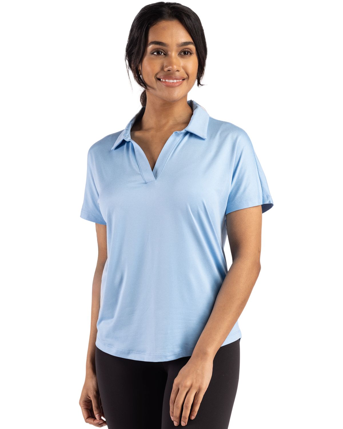 Cutter & Buck® Coastline Epic Comfort Recycled Womens Dolman Polo
