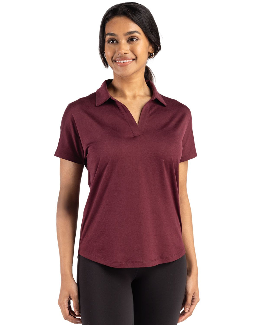 Cutter & Buck® Coastline Epic Comfort Recycled Womens Dolman Polo