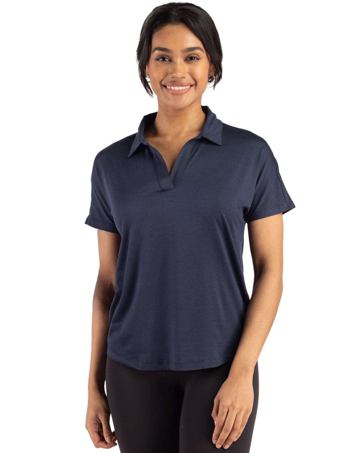 Cutter & Buck® Coastline Epic Comfort Recycled Womens Dolman Polo