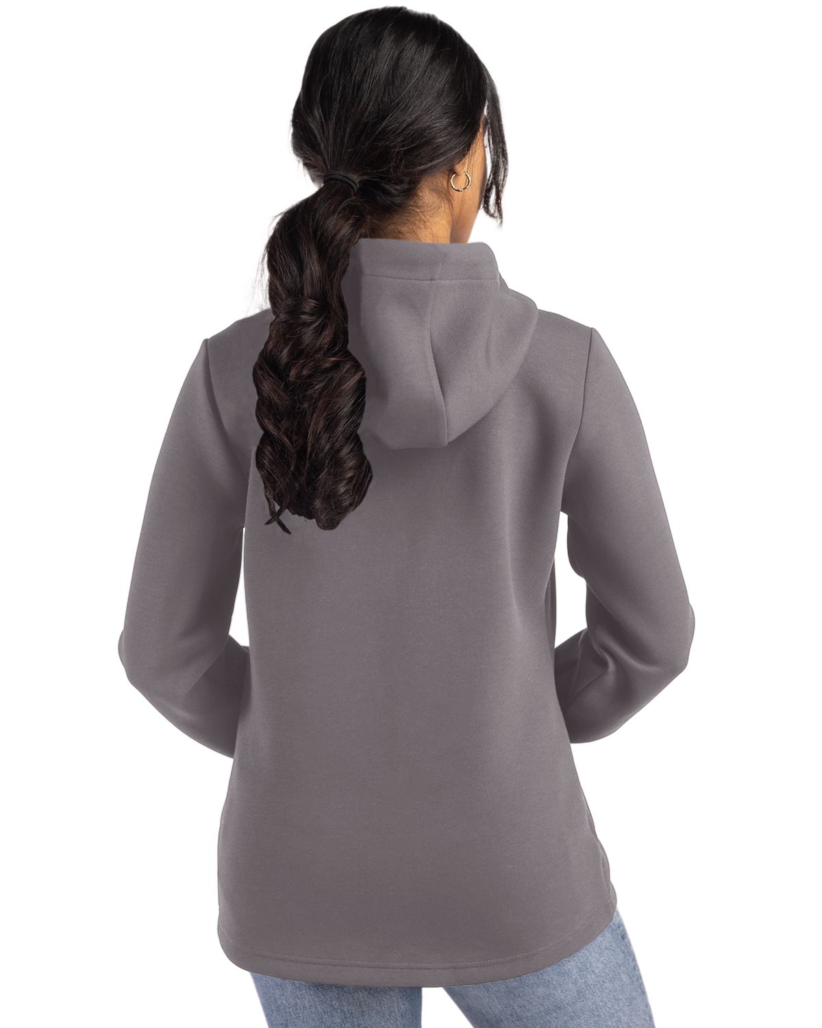Cutter & Buck® Roam Epic Comfort Recycled Womens Full Zip Hooded Jacket