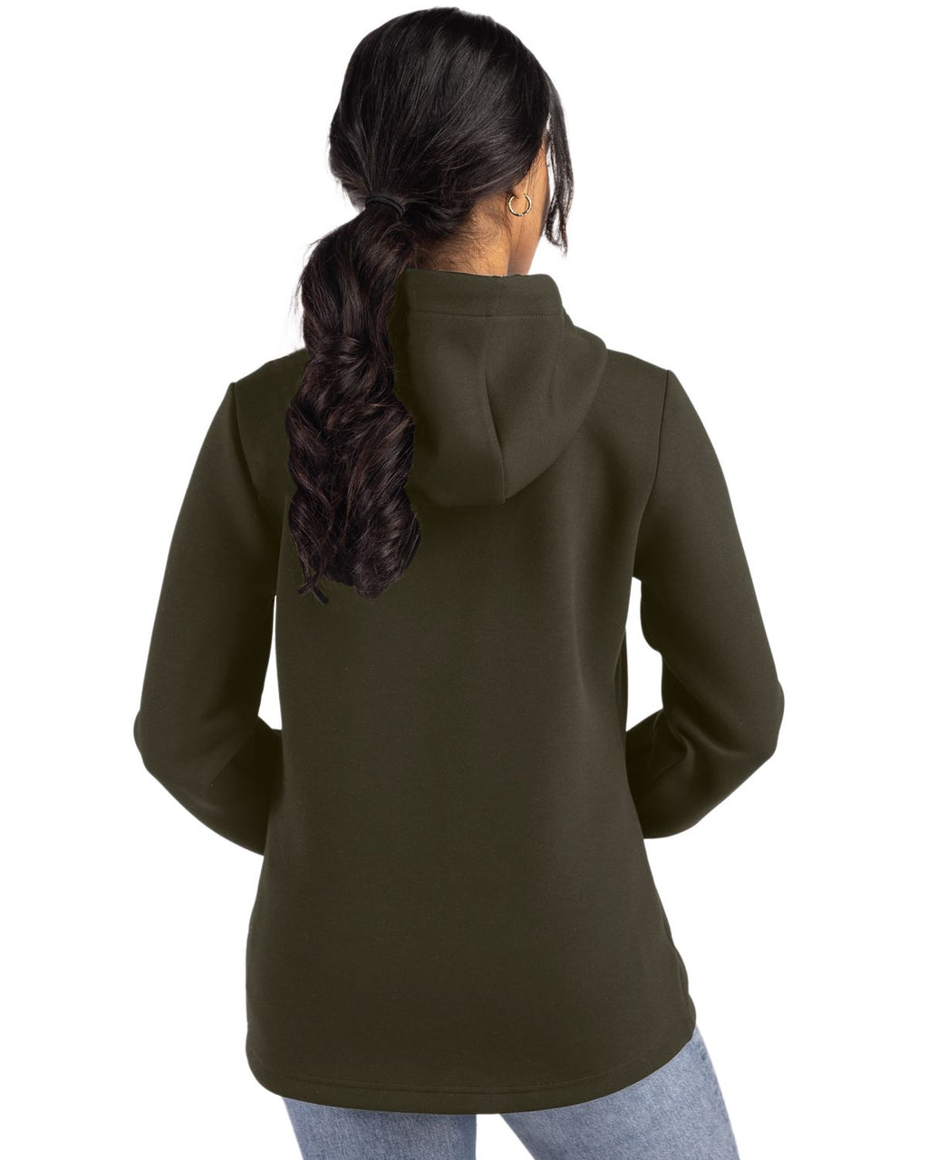 Cutter & Buck® Roam Epic Comfort Recycled Womens Full Zip Hooded Jacket