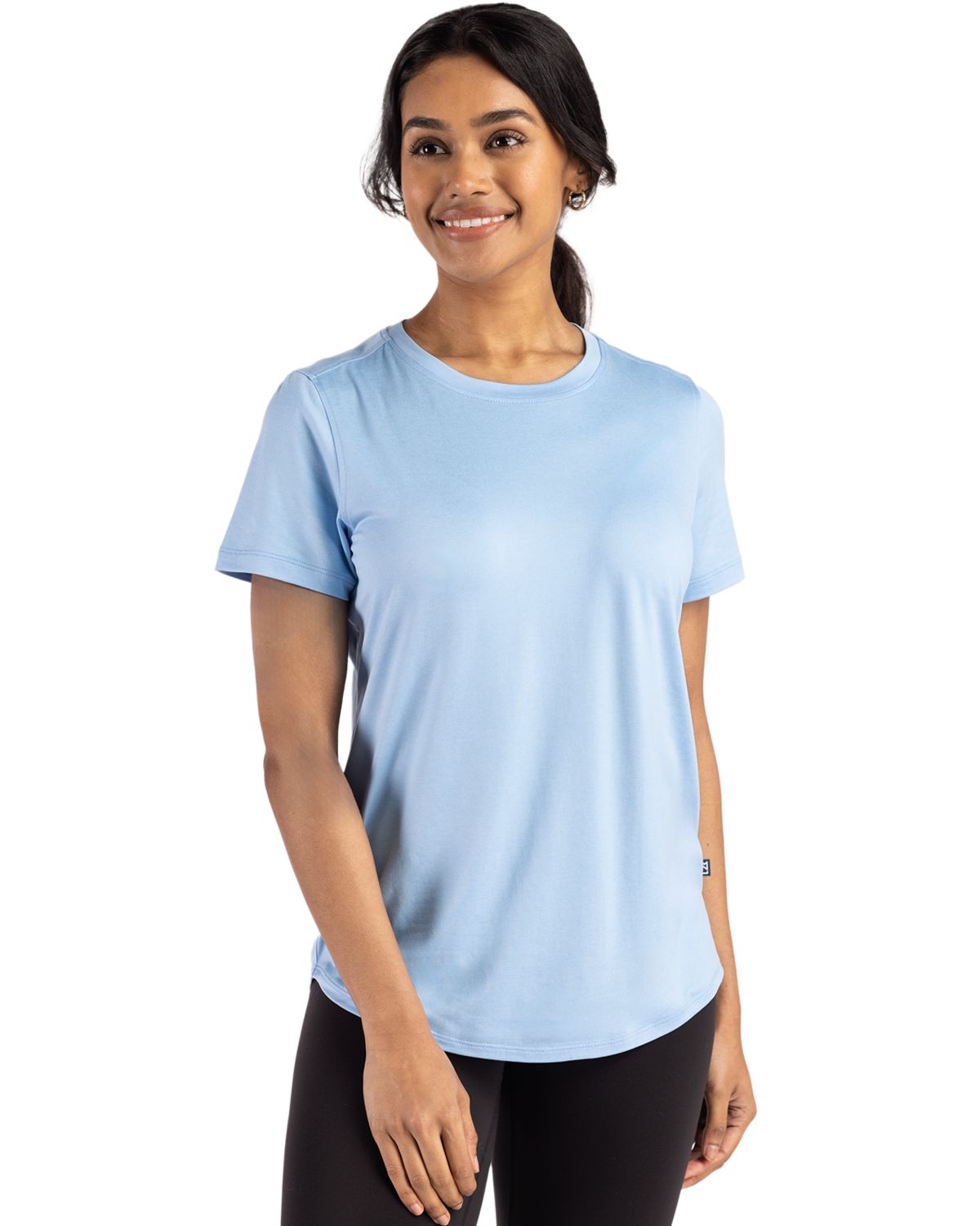 Cutter & Buck® Coastline Epic Comfort Recycled Womens Short Sleeve Tee