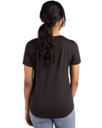Cutter & Buck® Coastline Epic Comfort Recycled Womens Short Sleeve Tee