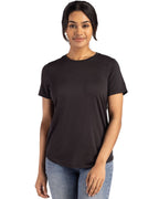 Cutter & Buck® Coastline Epic Comfort Recycled Womens Short Sleeve Tee