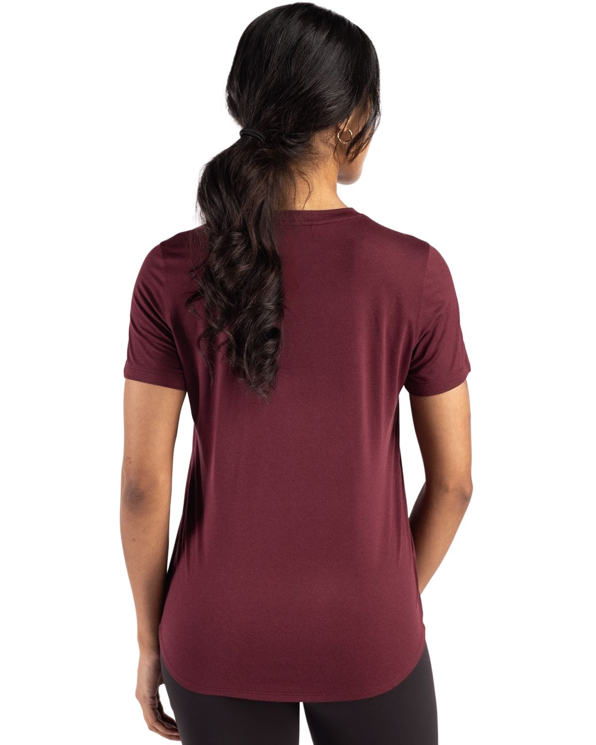 Cutter & Buck® Coastline Epic Comfort Recycled Womens Short Sleeve Tee