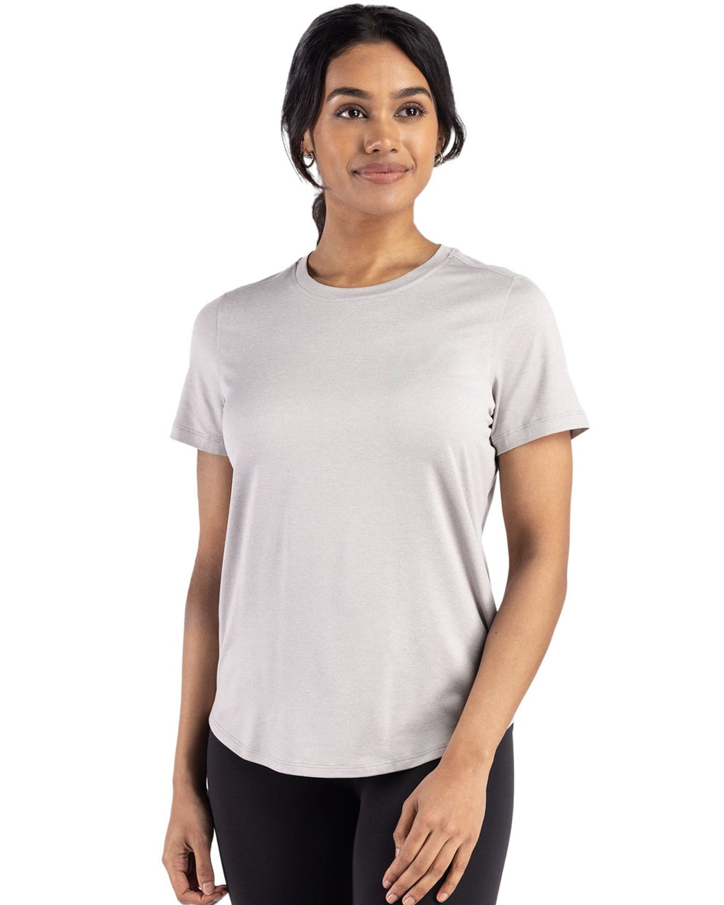 Cutter & Buck® Coastline Epic Comfort Recycled Womens Short Sleeve Tee