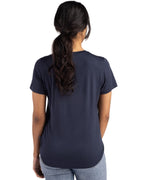 Cutter & Buck® Coastline Epic Comfort Recycled Womens Short Sleeve Tee