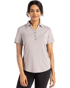Cutter & Buck Forge Eco Stretch Recycled Womens Short Sleeve Polo