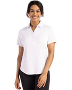 Cutter & Buck Forge Eco Stretch Recycled Womens Short Sleeve Polo