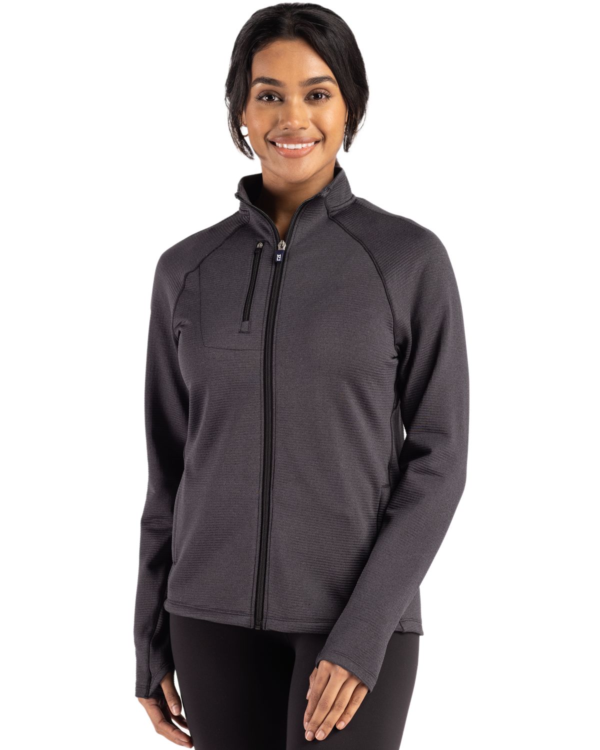 Cutter & Buck® Peshastin Fleece Recycled Womens Full Zip Jacket