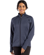 Cutter & Buck® Peshastin Fleece Recycled Womens Full Zip Jacket