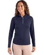 Cutter & Buck® Coastline Epic Comfort Recycled Women’s Quarter Zip