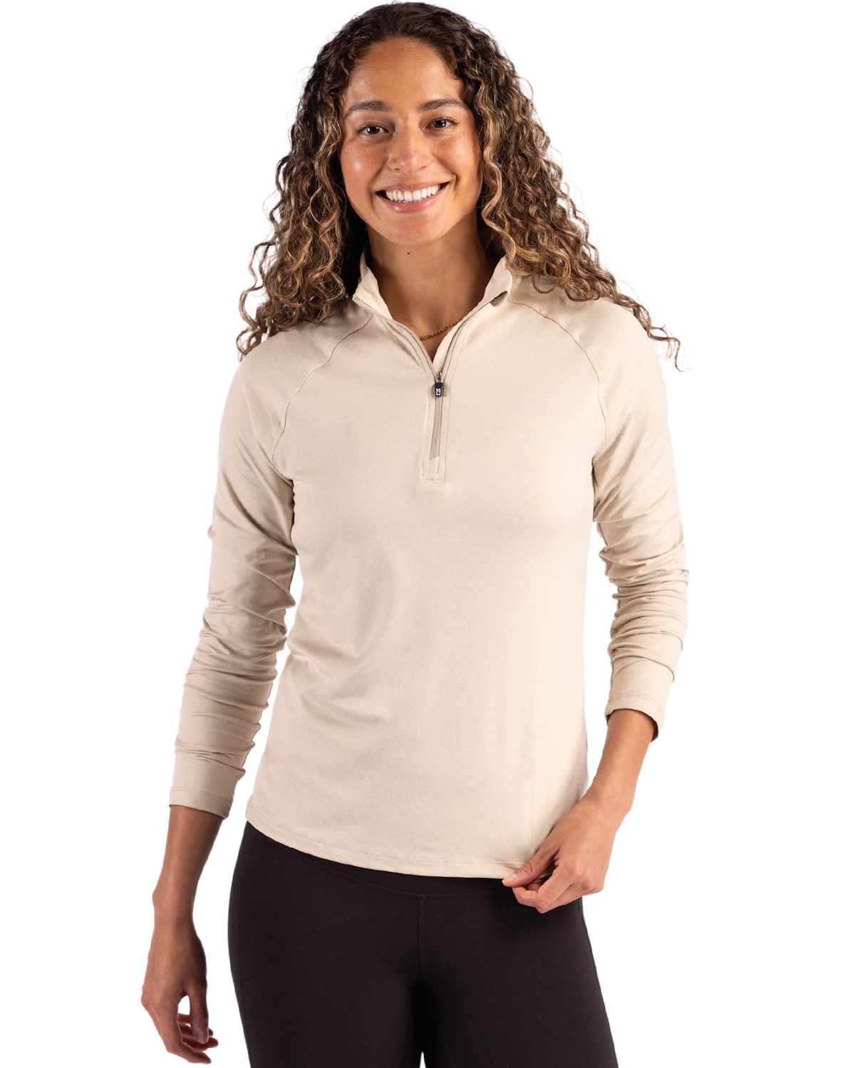 Cutter & Buck® Coastline Epic Comfort Recycled Women’s Quarter Zip