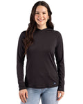 Cutter & Buck Prospect Epic Confidence Recycled Womens Hooded Pullover