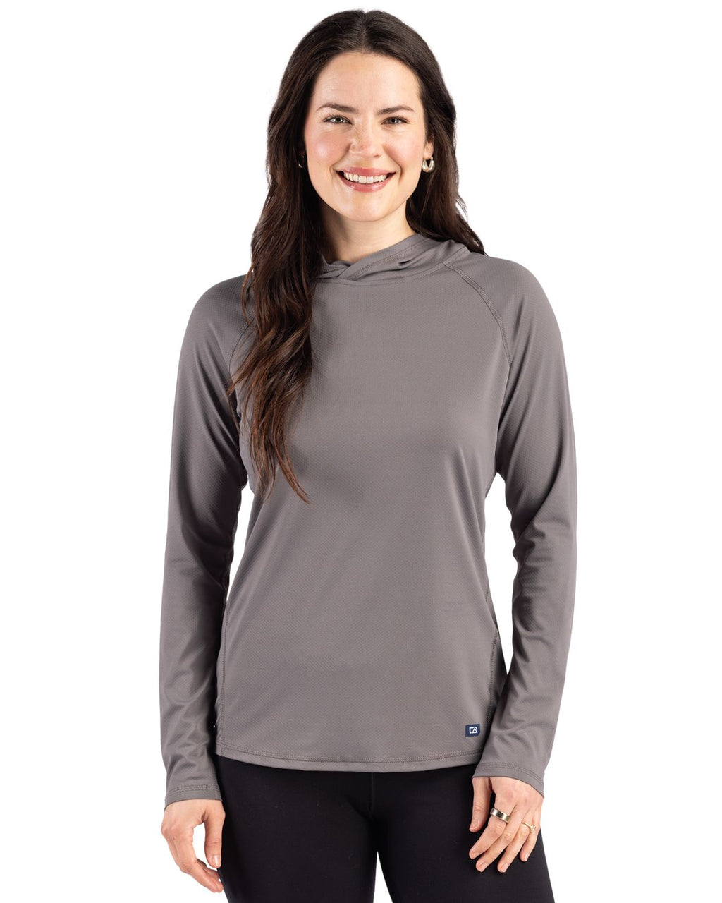 Cutter & Buck Prospect Epic Confidence Recycled Womens Hooded Pullover