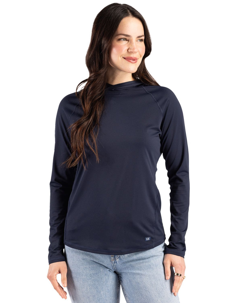 Cutter & Buck Prospect Epic Confidence Recycled Womens Hooded Pullover