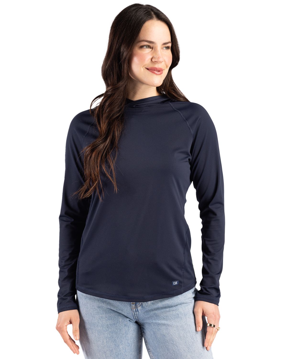 Cutter & Buck Prospect Epic Confidence Recycled Womens Hooded Pullover