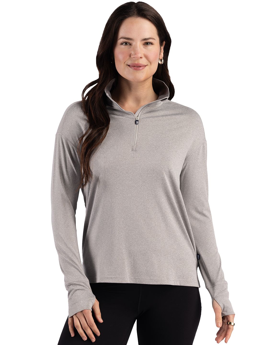 Cutter & Buck Forge Epic Confidence Recycled Womens Quarter Zip